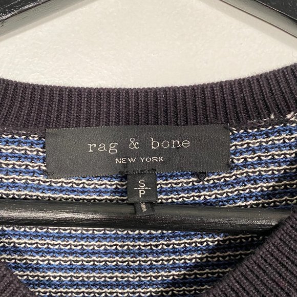 Rag & Bone Cotton Nylon V-Neck Sweater - Picture 2 of 4